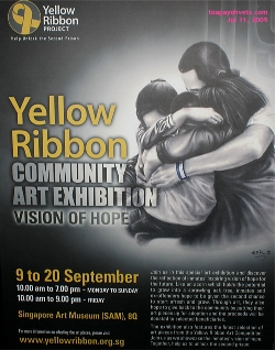 Yellow Ribbon Community Art Exhibition. Singapore Art Museum.  Toa Payoh Vets.