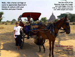 2000 temples and stupas, rich history of Bagan, ride a horse carriage, designtravelpl.com